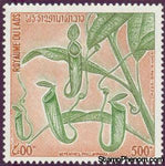 Laos 1974 Common Swamp Pitcher-Stamps-Laos-Mint-StampPhenom