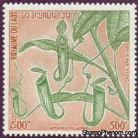 Laos 1974 Common Swamp Pitcher-Stamps-Laos-Mint-StampPhenom