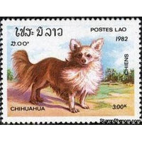 Laos 1982 Chihuahua (Canis lupus familiaris)-Stamps-Laos-Mint-StampPhenom