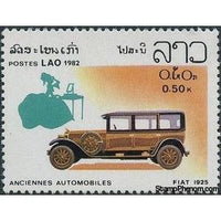 Laos 1982 Fiat (1925)-Stamps-Laos-Mint-StampPhenom