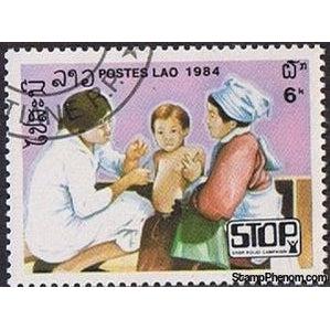 Laos 1984 Vaccination-Stamps-Laos-Mint-StampPhenom