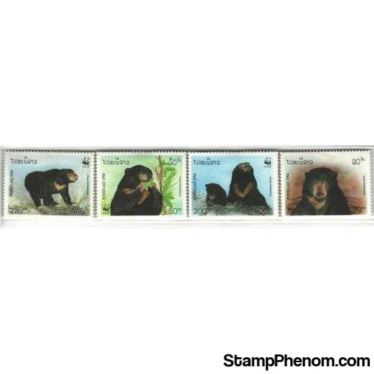 Laos Bears , 4 stamps