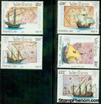 Laos Ships , 5 stamps