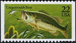 United States of America 1986 Largemouth Bass (Micropterus salmoides)