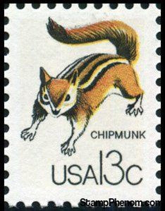 United States of America 1978 Least Chipmunk (Neotamias minimus)