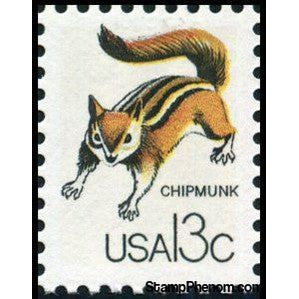 United States of America 1978 Least Chipmunk (Neotamias minimus)