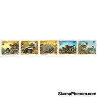 Lesotho Animals Lot 2, 5 stamps