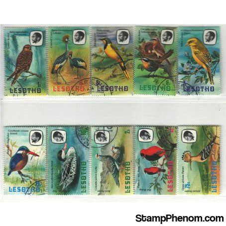 Lesotho Birds , 10 stamps