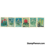 Liban Flowers , 6 stamps