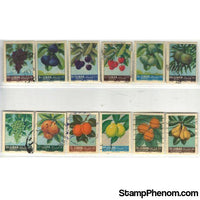 Liban Fruits , 12 stamps