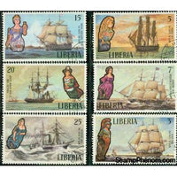 Liberia Ships , 6 stamps