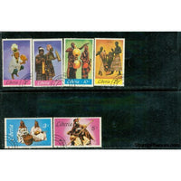 Liberia Music , 6 stamps