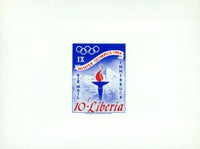 Liberia Olympics Lot 2 , 1 stamp