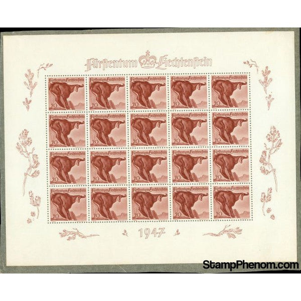 Liechtenstein Goats , 20 stamps