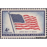 United States of America 1957 Long May it Wave -"Old Glory" (48 star flag)