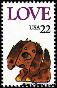 United States of America 1986 Love - Puppy