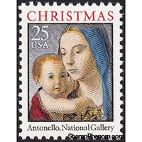 United States of America 1990 Madonna and Child by Antonello