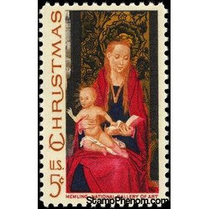 United States of America 1967 Madonna and Child by Hans Memling