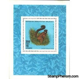 Malagasy Animals Imperf Sheet , 1 stamp