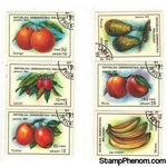 Malagasy Fruits , 6 stamps