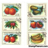 Malagasy Fruits , 6 stamps