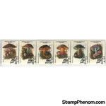 Malagasy Mushrooms , 6 stamps