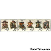 Malagasy Mushrooms , 6 stamps