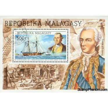 Malagasy Ships , 1 stamp