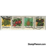 Malaysia Fruits , 4 stamps