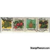 Malaysia Fruits , 4 stamps