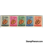 Maldives Fruits , 5 stamps