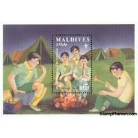 Maldives Scouting , 1 stamp