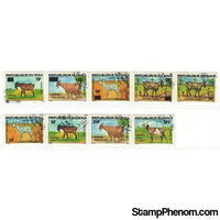 Mali Goats , 9 stamps