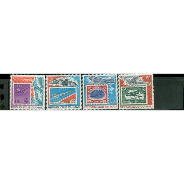 Mali Aircraft , 4 stamps