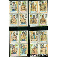 Manama Scouting Lot 2 , 16 stamps