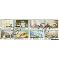 Manama Ships , 8 stamps