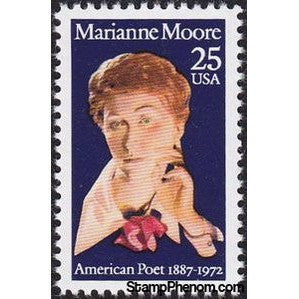 United States of America 1990 Marianne Craig Moore (1887-1972), Poet