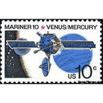 United States of America 1975 Mariner 10, Venus and Mercury