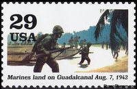 United States of America 1992 Marines land at Guadalcanal, Aug. 7, 1942