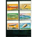 Mauritania Zeppelin , 6 stamps