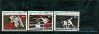 Mauritania Olympics , 3 stamps