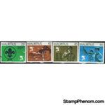 Mauritius Scouting , 4 stamps