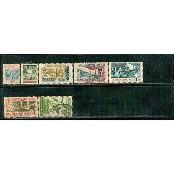 Mexico Lot , 7 stamps - Mexico Lot , 7 stamps