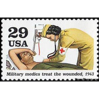 United States of America 1993 Military medics treat wounded