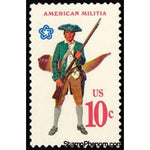 United States of America 1975 Militiaman with Musket and Powder Horn