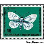 Mongolia 1977 Butterflies-Stamps-Mongolia-StampPhenom