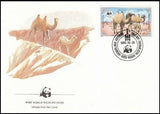 Mongolia 1985 Camels, WWF, World Wildlife Fund-Stamps-Mongolia-StampPhenom