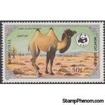 Mongolia 1985 Camels, WWF, World Wildlife Fund-Stamps-Mongolia-StampPhenom