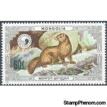 Mongolia 1986 Protected Animals - Mink-Stamps-Mongolia-StampPhenom