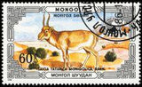 Mongolia 1986 Protected Animals - Saiga-Stamps-Mongolia-StampPhenom